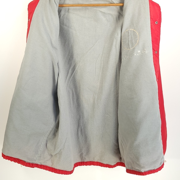 Vtg Pla Jac Ross County Gospel Music Club Snap Front Jacket Men's 44L-46 Red - Picture 15 of 16